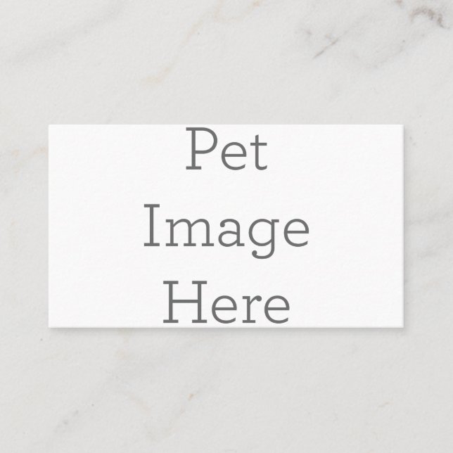 American, 89 mm x 51 mm Business Card (Front)
