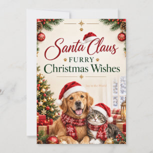 Personalized Pet Christmas , Custom Dog or Cat