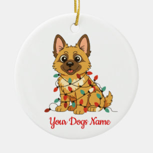 Personalized Pet Christmas Ornament German Shepard