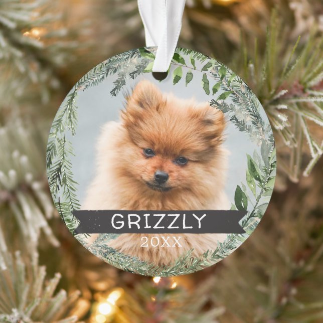 Personalized Pet Christmas Ornaments (Tree)