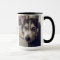 Personalized Pet Dog Photo Black White Custom Mug