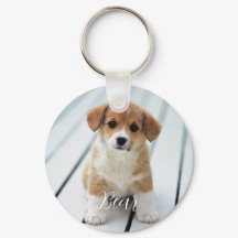 Personalized Pet & Family Keychain – Custom Engrav