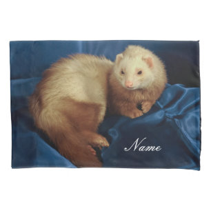 Personalized Pet Ferret Pillowcase