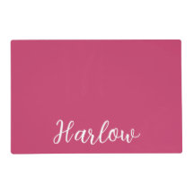 Personalized Pet Food Placemat | Custom Name Dog &