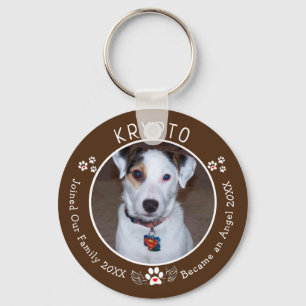 Personalized Pet Loss - Custom Dog Memorial Keychain