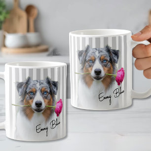 Personalized Pet Lover Dog Photo Coffee Mug