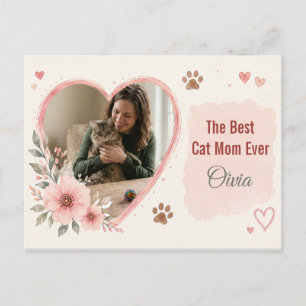 Personalized Pet Lover Postcard with Custom Photo