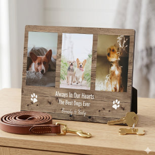 Personalized Pet Memorial Pet Loss Photo Collage   Plaque