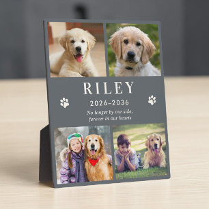 Personalized Pet Memorial Photo Collage Plaque