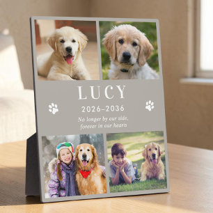 Personalized Pet Memorial Photo Collage Plaque