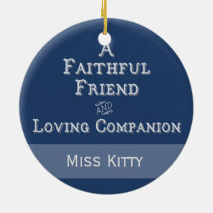 Personalized Pet Memorial Photo Ornament
