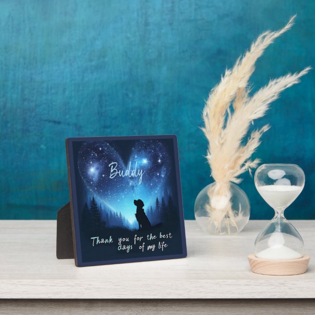 Personalized Pet Memorial  Plaque (Insitu)