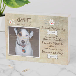 Personalized Pet Memorial Plaques