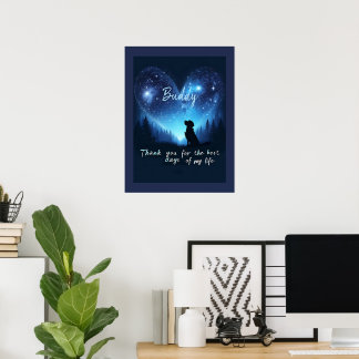 Personalized Pet Memorial Poster