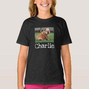 Personalized Pet Name And Photo T-Shirt