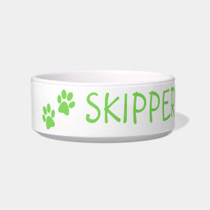 Personalized Pet Name Ceramic Bowl: Perfect Gift! Bowl