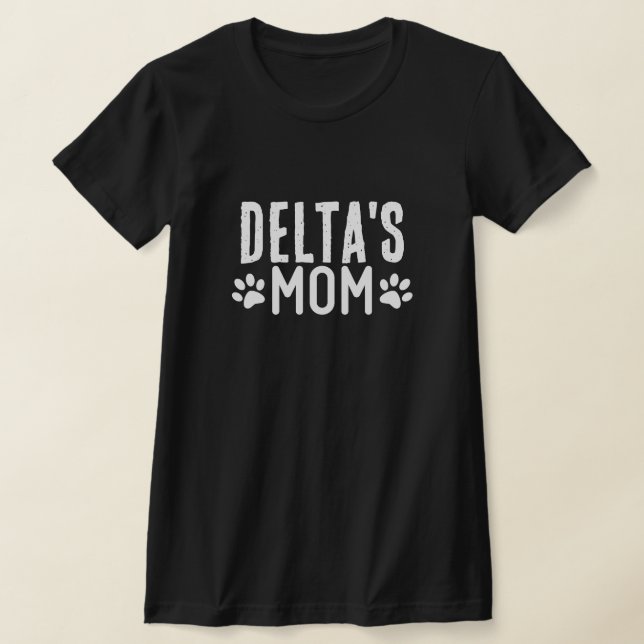Personalized Pet Name T-Shirt for Dog & Cat Lovers (Laydown)