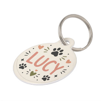 Personalized Pet Name Tag