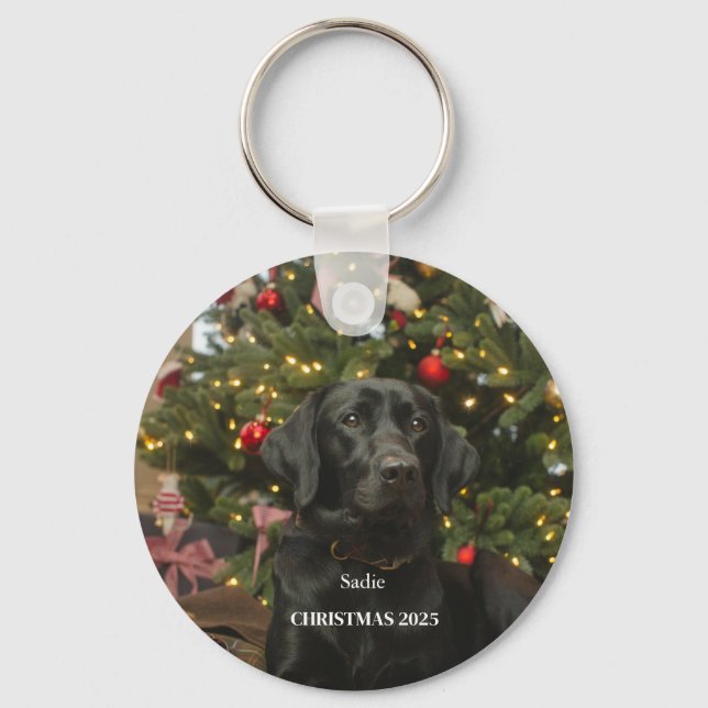 Personalized Pet Ornament Keychain (Front)