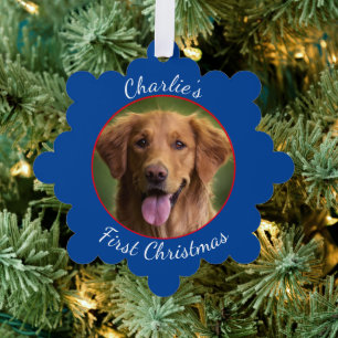 Personalized Pet Paper Snowflake Ornament