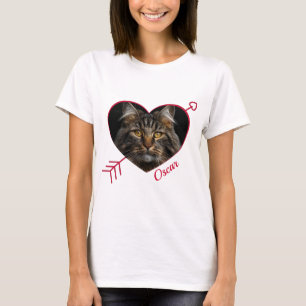Personalized Pet Photo and Name  T-Shirt