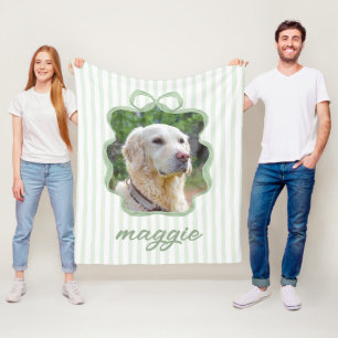Personalized Pet Photo Blanket
