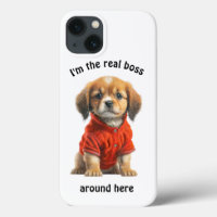 Personalized Pet Photo Boss Dog