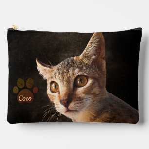 Personalized Pet Photo Cat Dog Keepsake Template Accessory Pouch