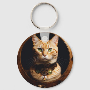 Personalized Pet Photo Cat Lover Keepsake Keychain