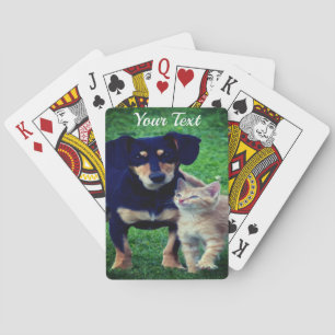 Personalized Pet Photo Classic Playing Cards