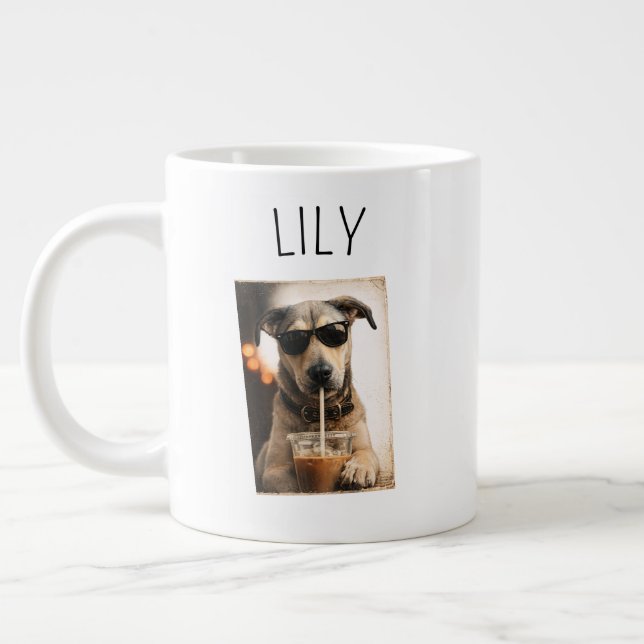 Personalized Pet Photo Coffee Mug (Left)