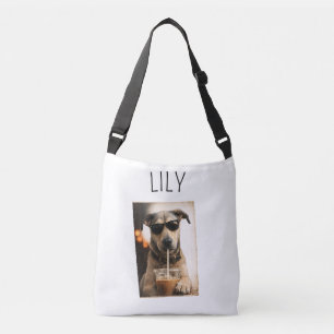 Personalized Pet Photo Coffee Mug Crossbody Bag