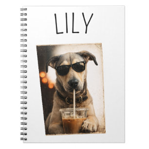 Personalized Pet Photo Coffee Mug Notebook