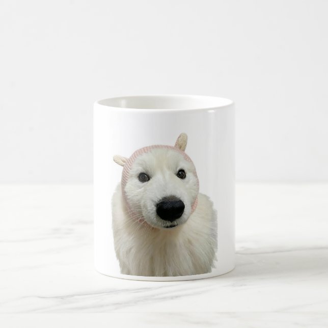 Personalized Pet Photo cute Dog coffee mug  (Center)