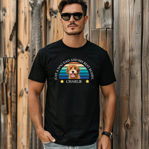 Personalized Pet Photo Dog Dad T-Shirt