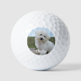 Personalized Pet Photo Dog Lover Keepsake Golf Balls