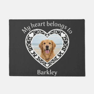Personalized Pet Photo Keepsake Dog Lover  Doormat