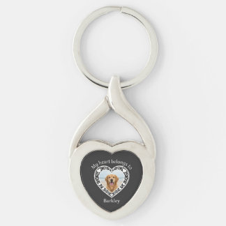 Personalized Pet Photo Keepsake Dog Lover Keychain
