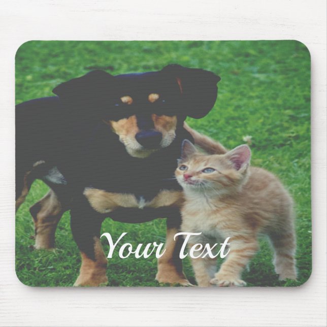 Personalized Pet Photo Mouse Pad (Front)