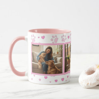 Personalized Pet Photo Mug Custom 3-Picture