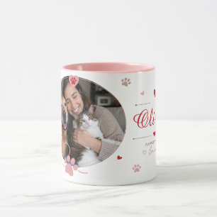 Personalized Pet Photo Mug Gift Custom Name