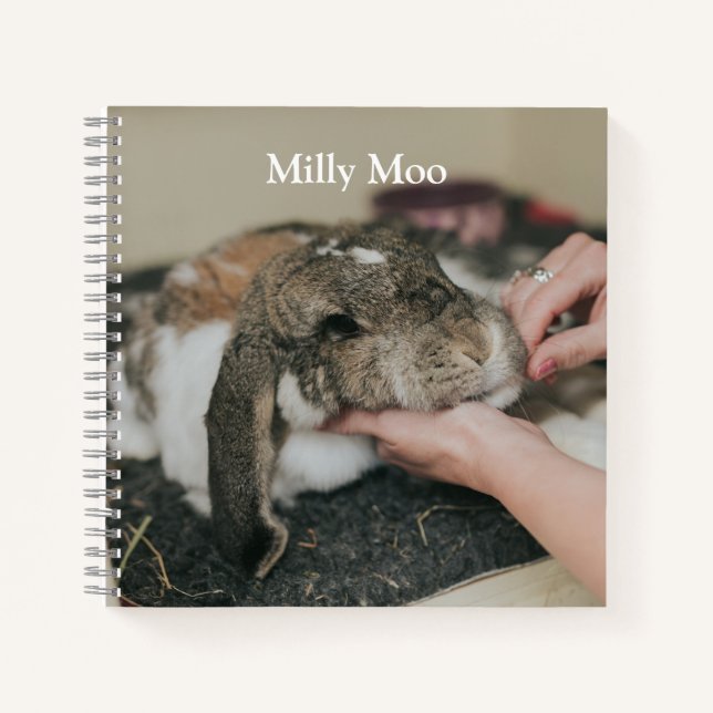  Personalized Pet Photo  Notebook (Front)