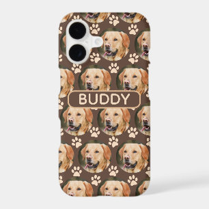 Personalized Pet Photo Pattern Dog Name