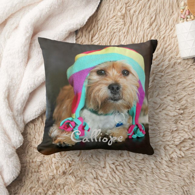 Personalized Pet Photo Pillow (Blanket)