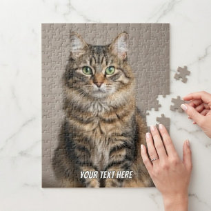 Personalized Pet Photo Puzzle, Pet Photo, Jigsaw Puzzle