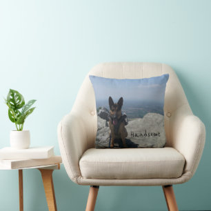 Personalized Pet Photo Throw Pillow