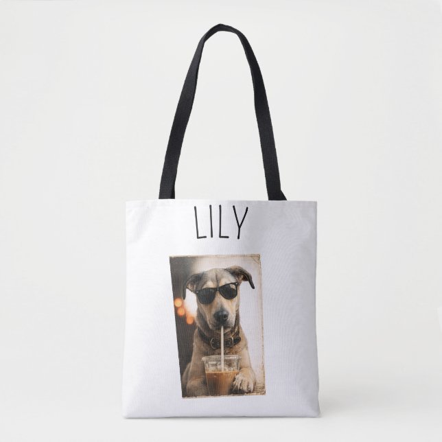 Personalized Pet Photo  Tote Bag (Front)