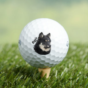 Personalized Pet Portrait Golf Ball   Custom Photo