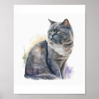 Personalized Pet Portrait, Pet Gift Poster