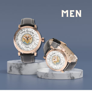 Personalized Pet Portrait Timepiece - Adult & Kids Watch
